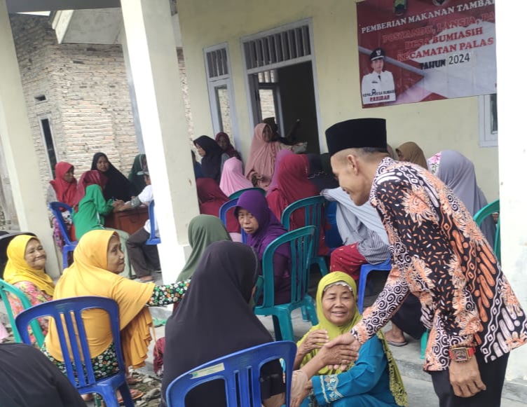 DESA BUMI ASIH BAGIAN MAKAN GIZI TAMBAHAN BAGI LANSIA